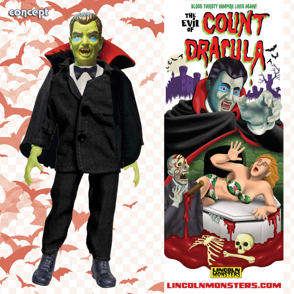 Lincoln Monsters Evil of Count Dracula